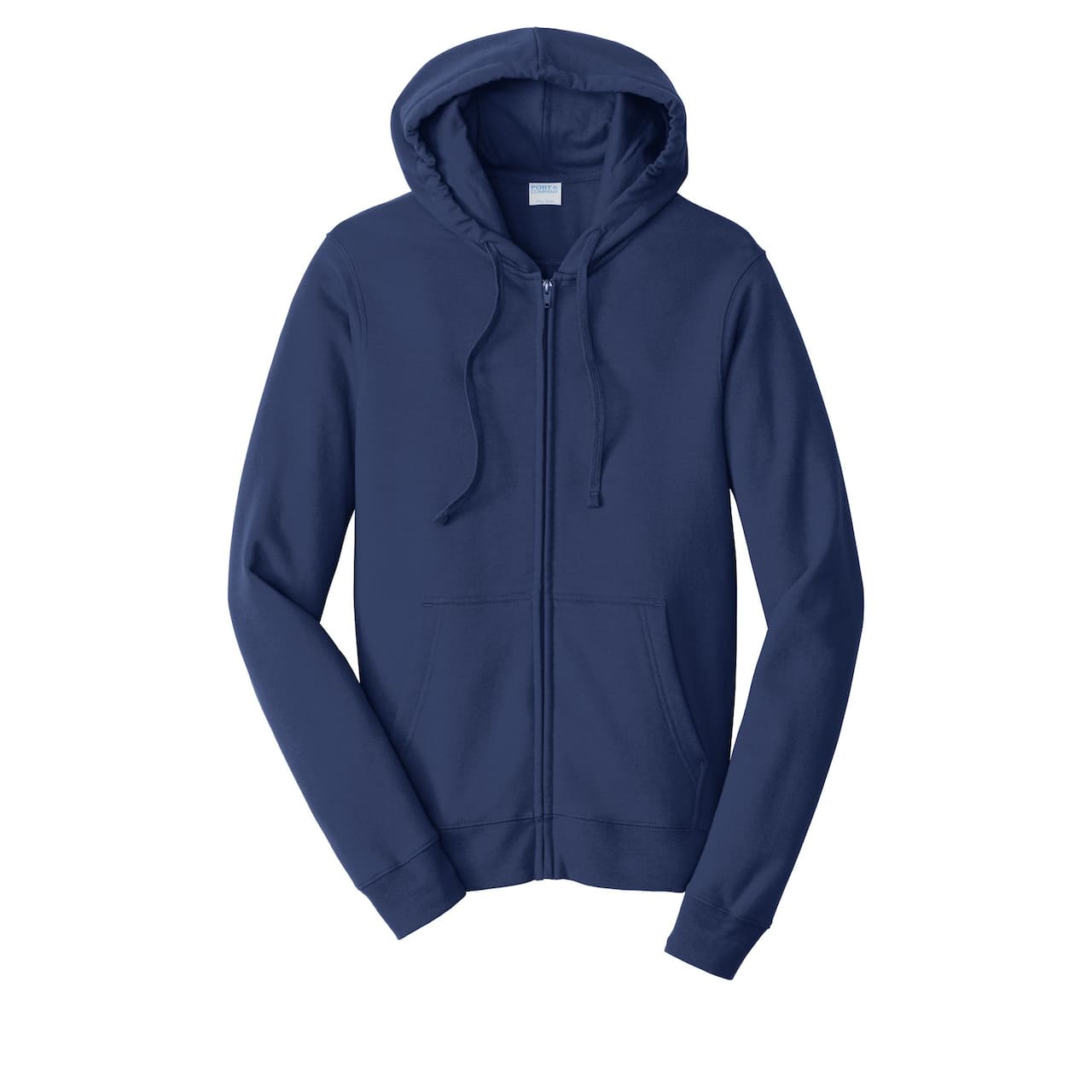 Port & Company® Fan Favorite Fleece Full-Zip Hooded Sweatshirt